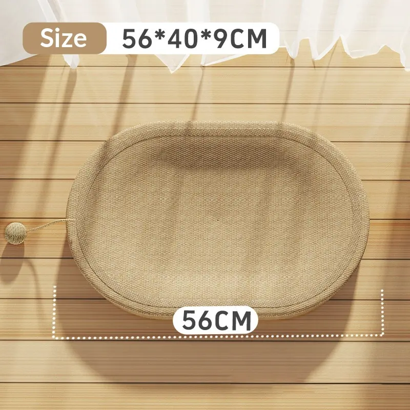Large Wear-Resistant Low-Shedding Sisal Rope Integrated Cat
