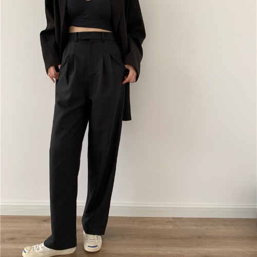 Lightly Cooked Fashion Retro Loose Slim Suit