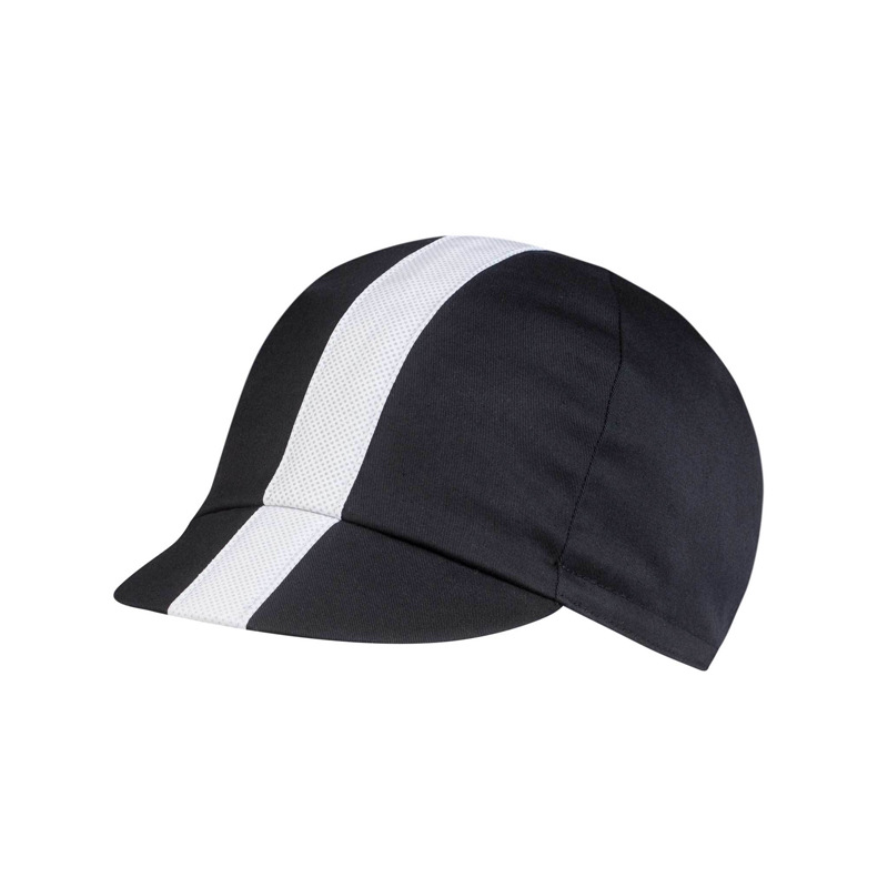 Black and white cap