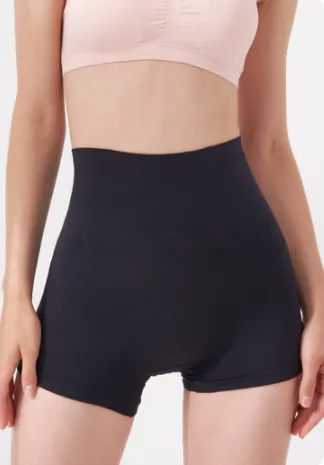 Women's Body Shaping Pants With High Waist And Hip Lifting Black - Shop at LoveMi