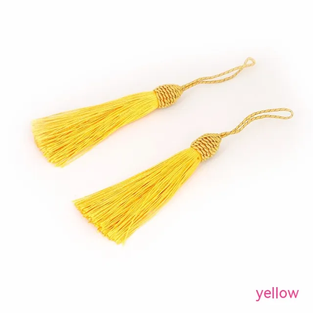Screw Ball Tassel Material Kit Accessories Yellow - Shop at LoveMi