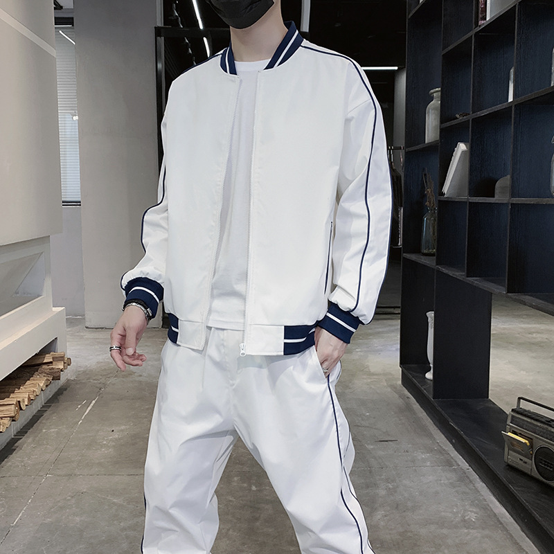 Handsome Workwear Jacket Casual Trousers