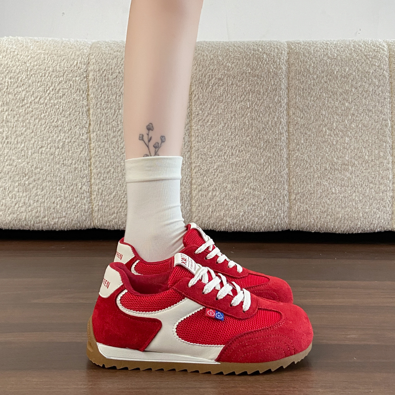 Super Hot Bestseller German Army Trainers Women, 2026 Spring New Arrival Versatile Casual Women's Shoes Athletic Skate Sneakers