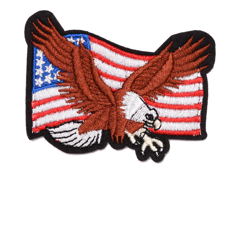 Title 7, Embroidered clothing flag decoration patch