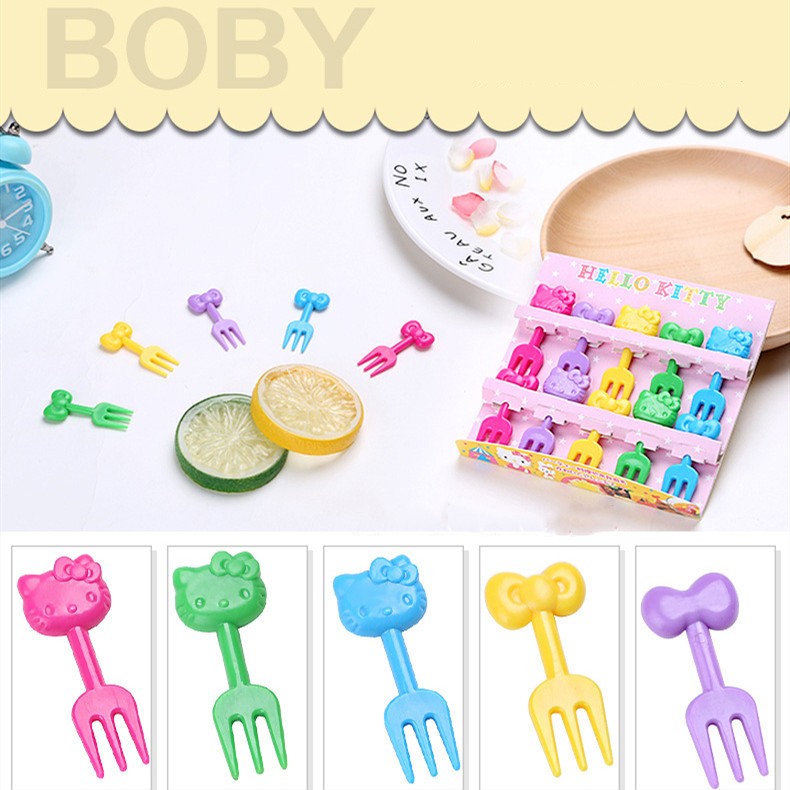 Title 1, Plastic Bento Decoration Sign Fruit Fork