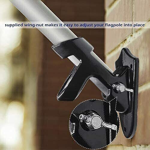 Wall Mount Flag Pole Holder Bracket.