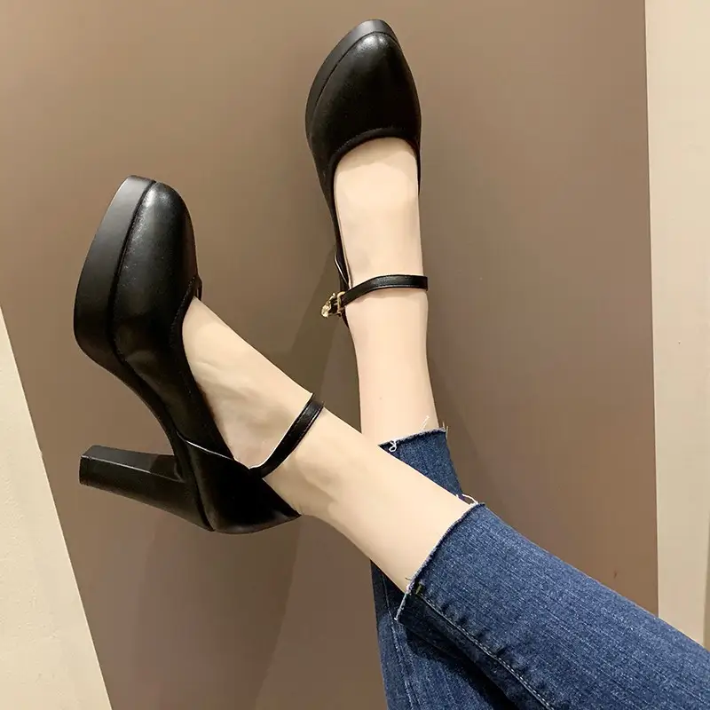 Women's Fashion Pointed Toe Solid Color High Heels