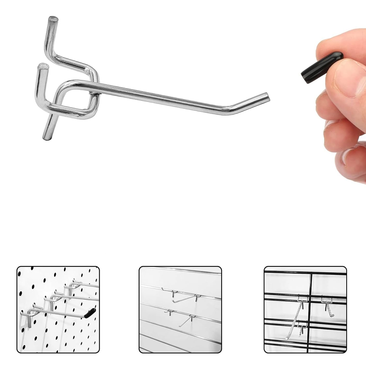 278-Piece Pegboard Organizer Kit, Wall-Mounted Tool Storage Kit, Ideal For Workshops, Garages, Warehouses, And More