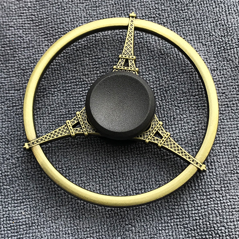 Bronze Metal Fingers Fingertip Spinning Top (GT14)