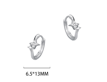 Title 1, Asterism Ear Clip Female Earrings