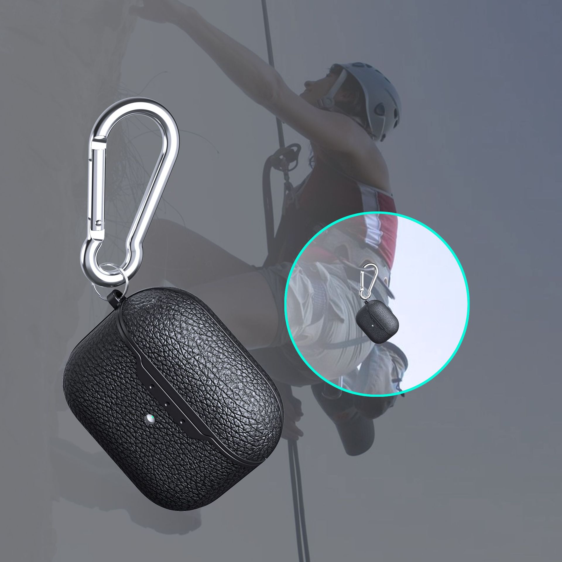 Suitable For Earphone Sleeve Lychee Pattern Protective - Image 10