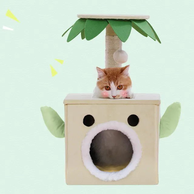 Playable And Sleepy Cat New Product Grinding Claw Toy Scratching Post 3Style - Shop at LoveMi