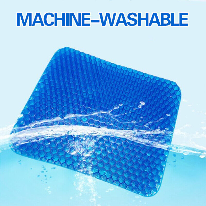 Honeycomb Breathable Gel Seat Cushion Cooling Double Thick Egg Sitting Pad Mat — image 5