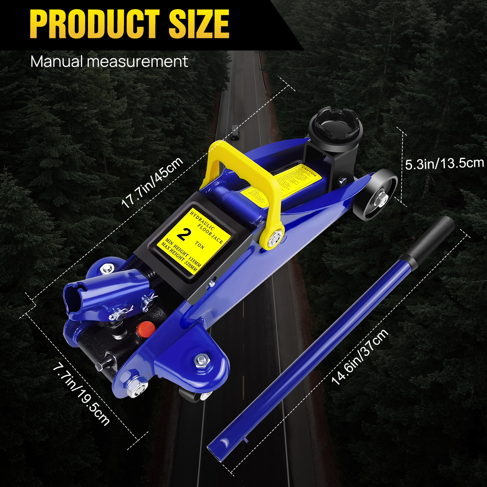 Trolley Jack 2 Ton Tonne Low Profile Hydraulic Floor Lifting Car Van Garage New — foto 12