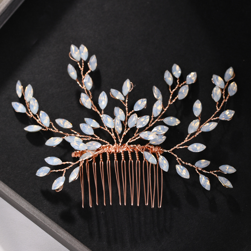 Sweet Diamond Wedding Dress Comb Accessories