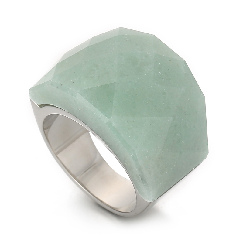 Women's Fashion Natural Stone Ring — foto 15