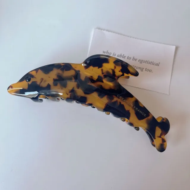 Japan And Korea Acetic Acid Hairpin Niche Leopard Print - Shop at LoveMi
