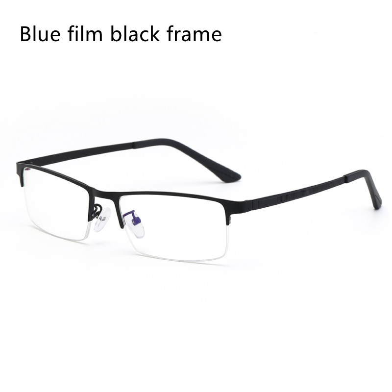 Blue film black frame