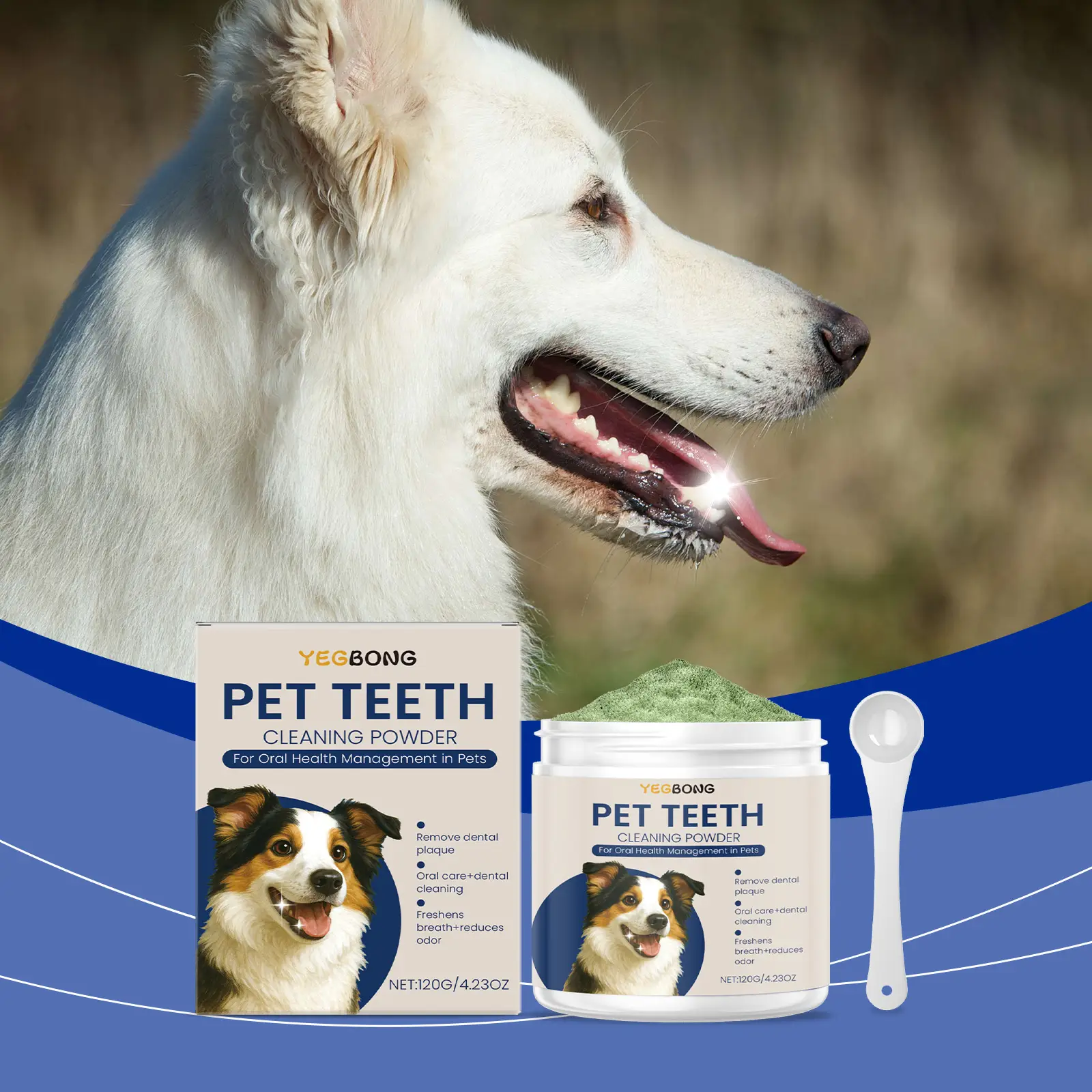 Dog Tooth Cleaning Powder