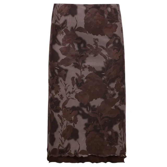 Low cut Slit Black Suspender Skirt Women's Sweet And Spicy Black - Shop at LoveMi