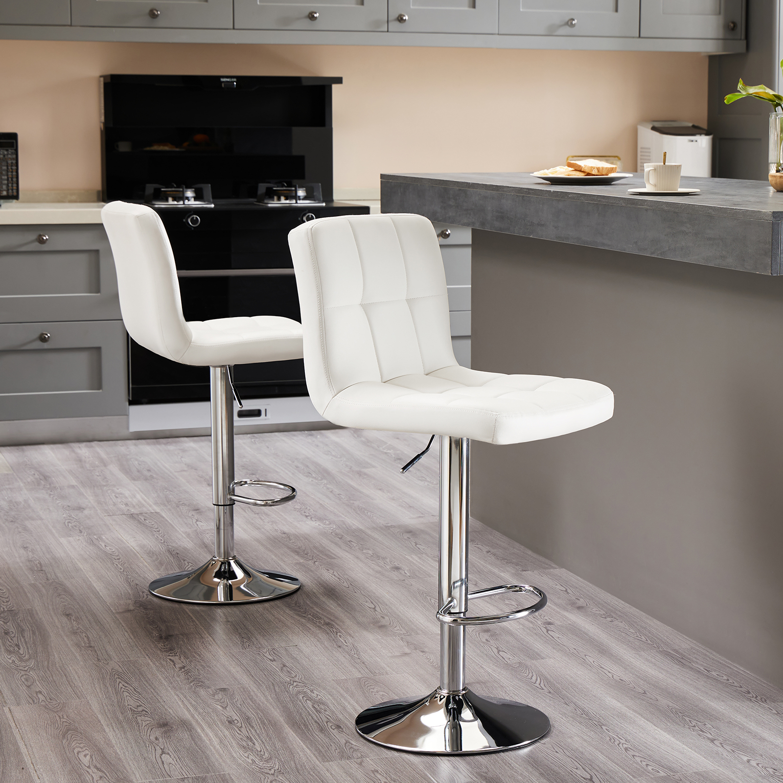 Square Cushion Bar Stool With Backrest_voghion.com