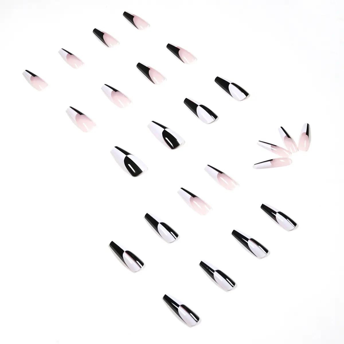Simple Black And White Color Matching Long