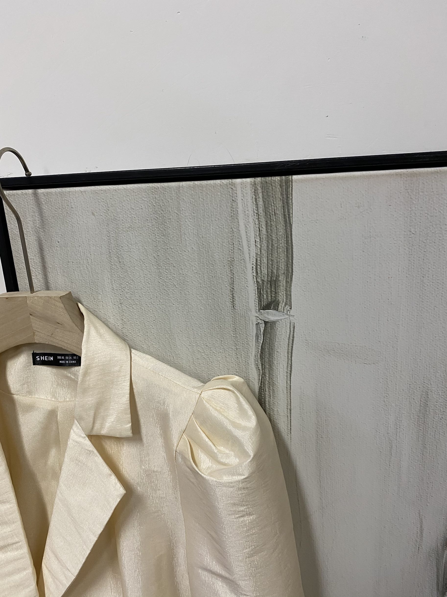 Niche Western-style Solid Color Slim Fit Puff Sleeve Suit Short Jacket