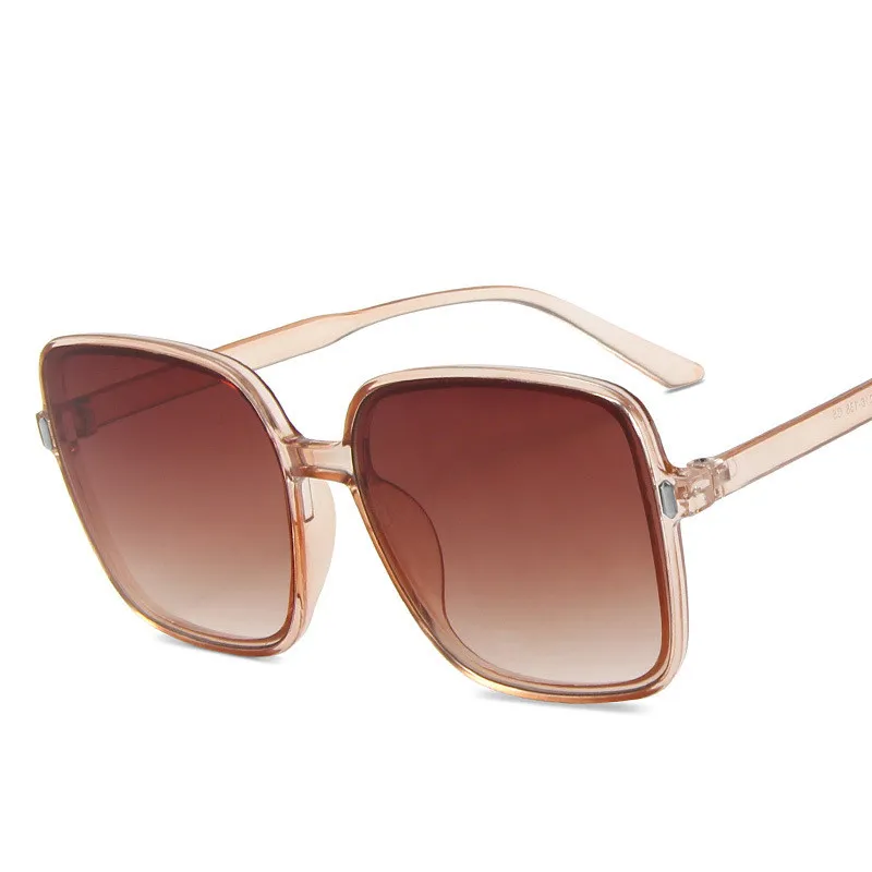 Sunglasses Big Square Sunglasses Rice Nail Sunglasses – image 4