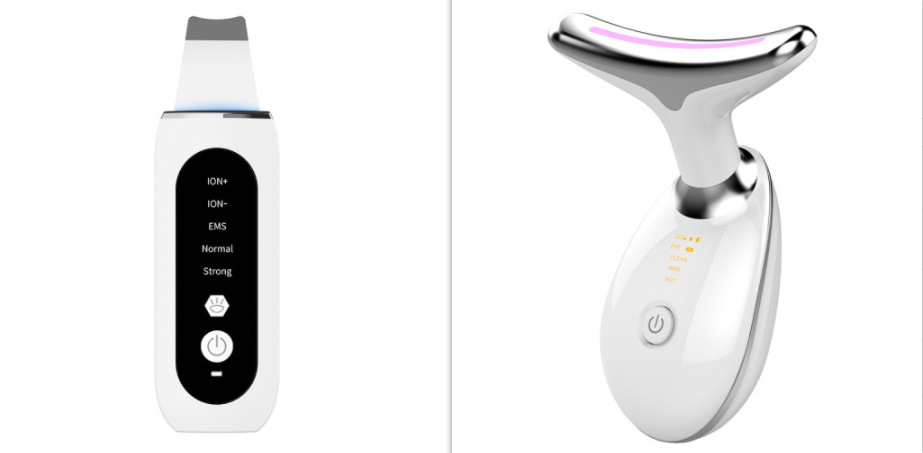 Beauty Instrument 5-piece Set Of Current Comb Stick Red Purple Blue Light