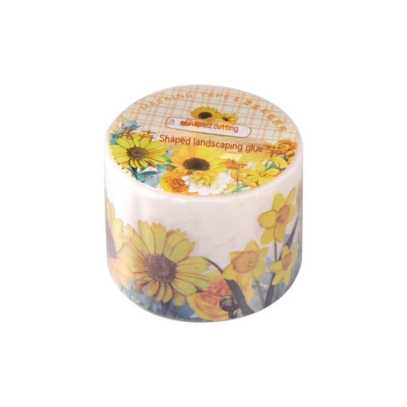 Title 5, Picking Up Flowers And Paper Adhesive Tape Whit...