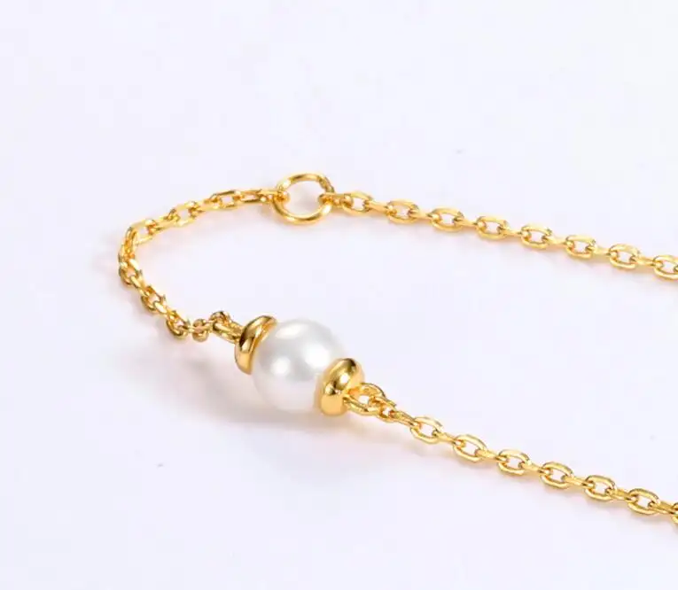 Women's Sterling Silver Pearl Emerald Bracelet