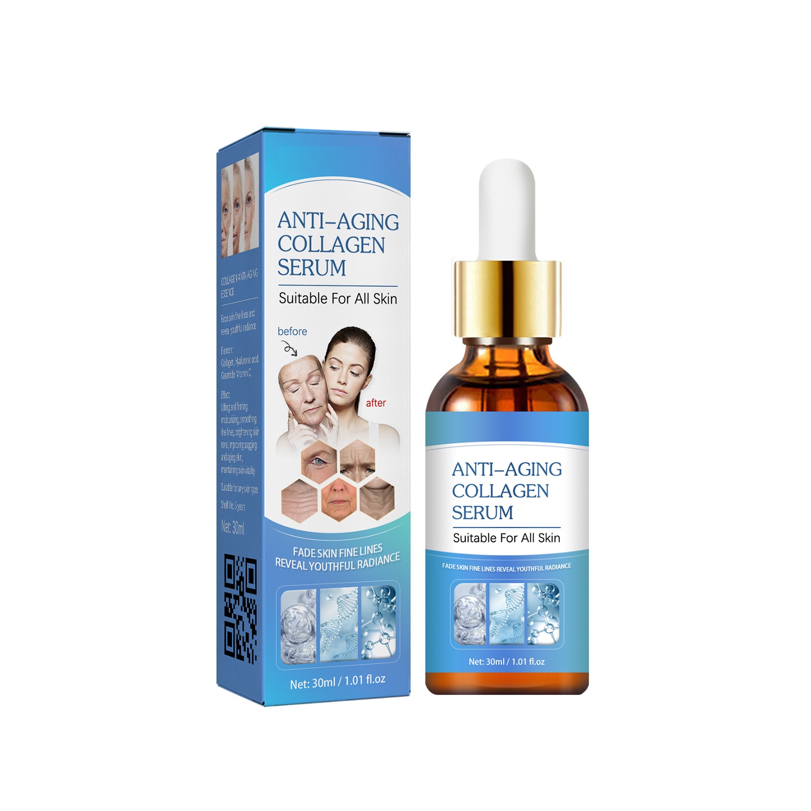 Fade Facial Fine Lines Collagen Anti-Wrinkle - Image 3