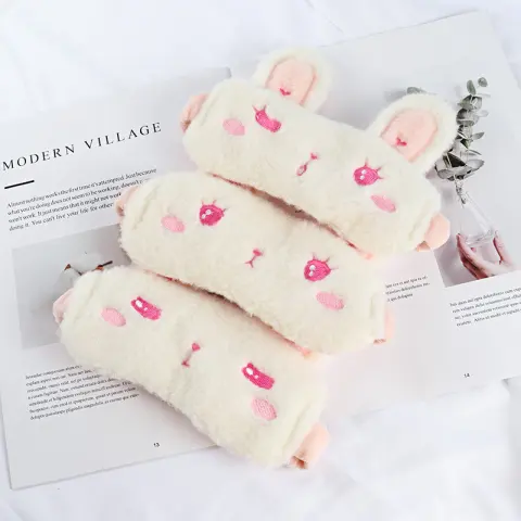 Plush Sweet and Cute Hair Band Girly Heart Shading