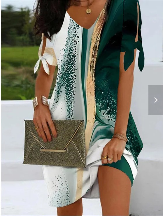 Women's Loose Gradient Casual Dress 24947e10 3644 49ae 8064 Cc477f16e4ca