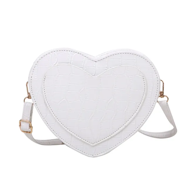 Korean Style Fashion Retro Women's One Shoulder Messenger Bag White - Shop at LoveMi