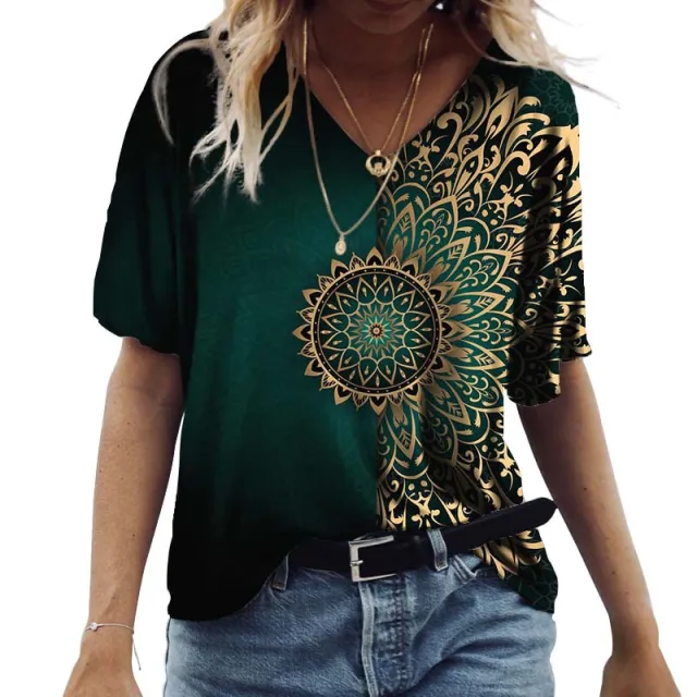 Loose Pullover T Shirt Casual Nt20243 - Shop at LoveMi