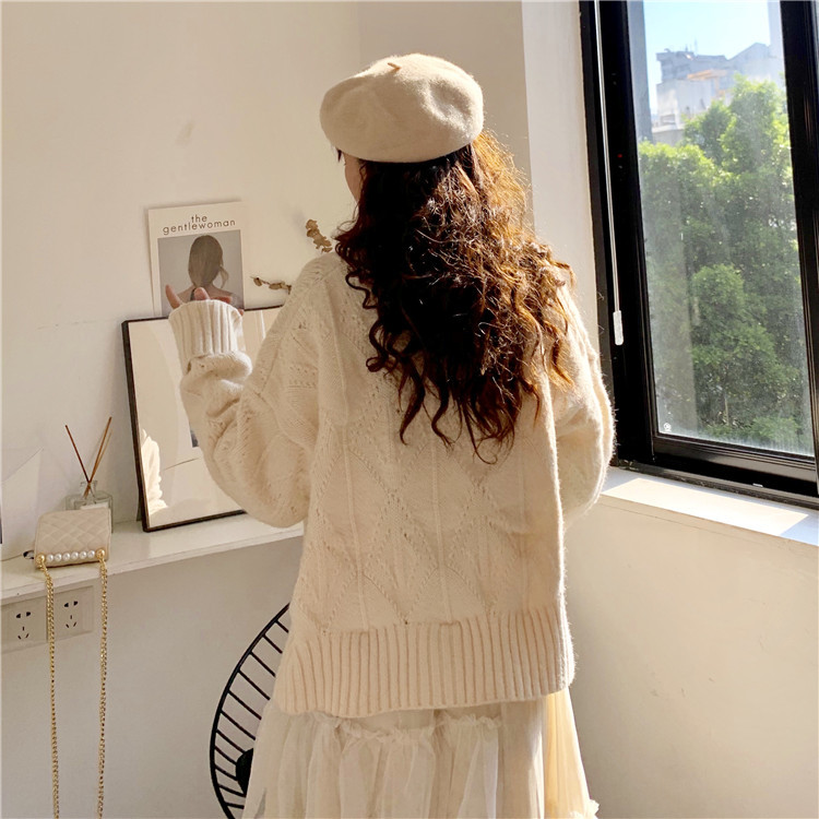 Long-sleeved Warm Cardigan Jacket
