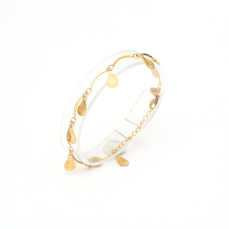 Design Sense Pattern Leaves Girlfriends Bracelet Niche