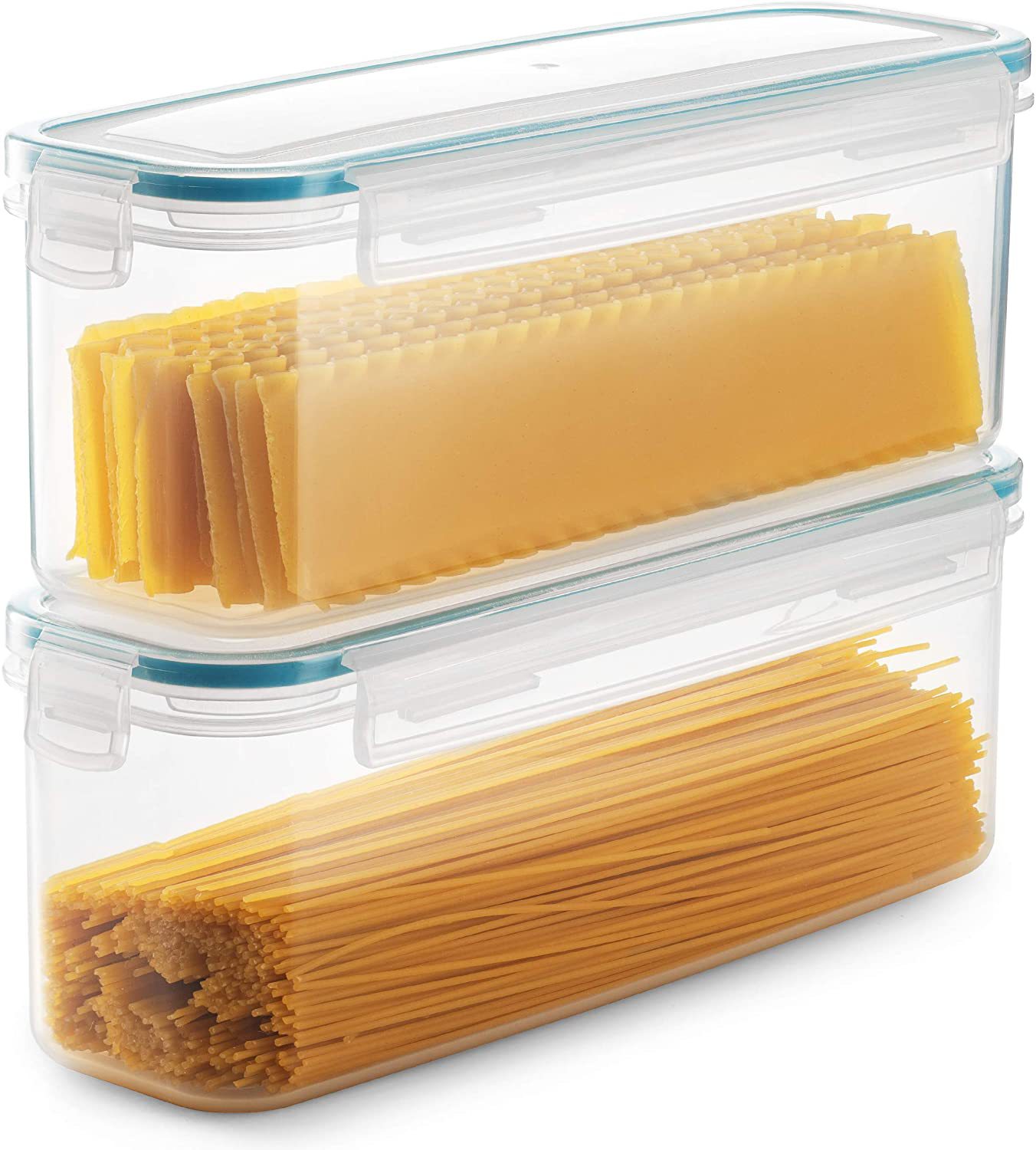 Title 3, Refrigerator Plastic Noodle Storage Box With Co...