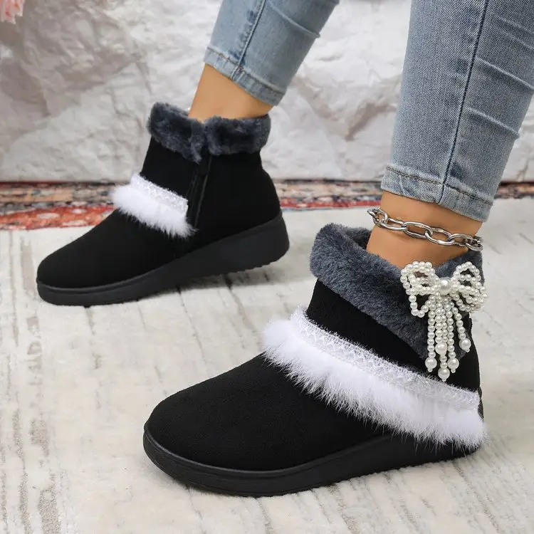 Women's Cuffed Snow Boots, 2026