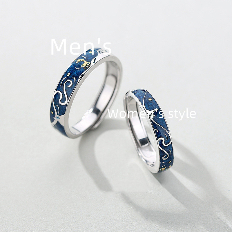 A Deer Has Your Star Sky Reindeer Lovers Ring Mens - Shop at LoveMi