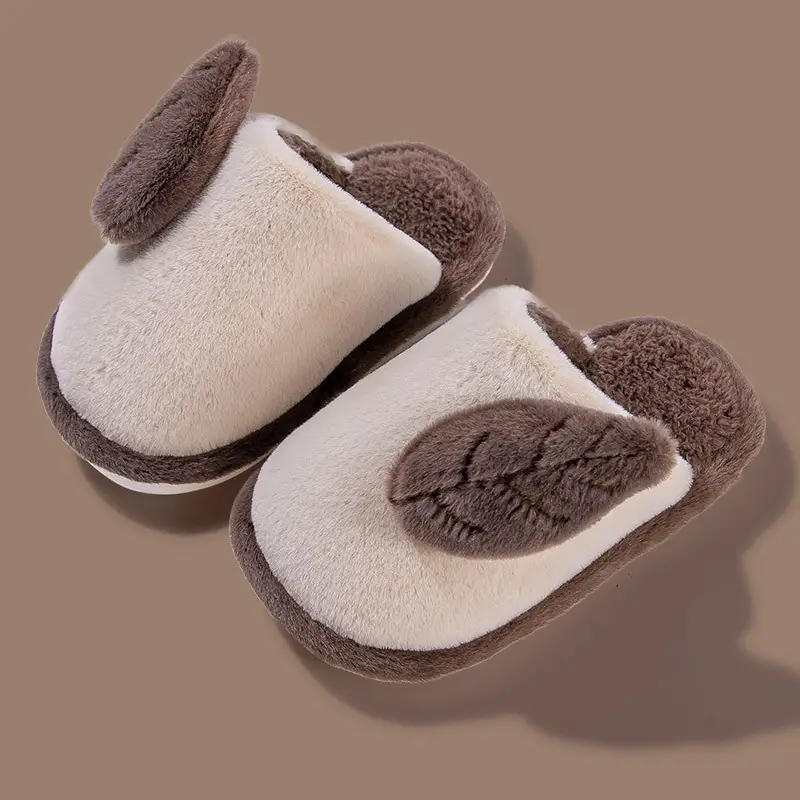 Parent-child Cute Cartoon Indoor Non-slip Soft-soled Cotton