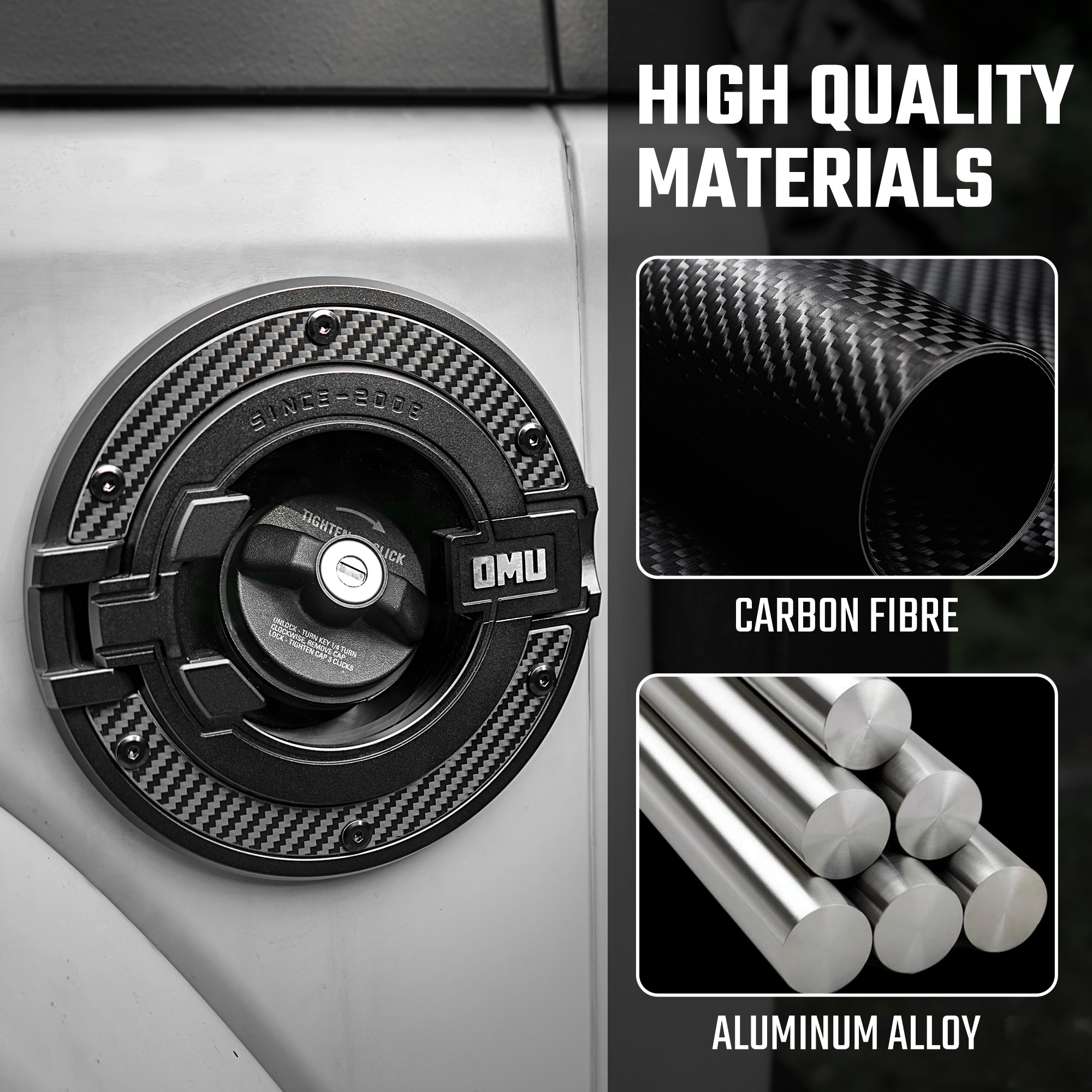 Capsule Gas Tank Cover For Wrangler JL 2018