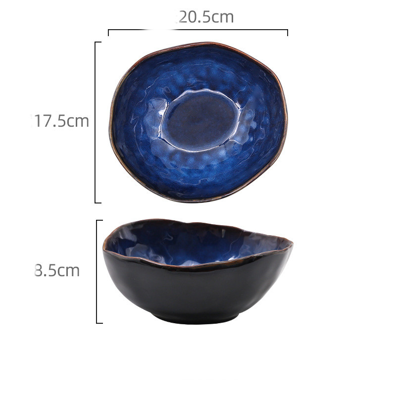 Title 2, Irregular Creative Special-shaped Ceramic Deep ...