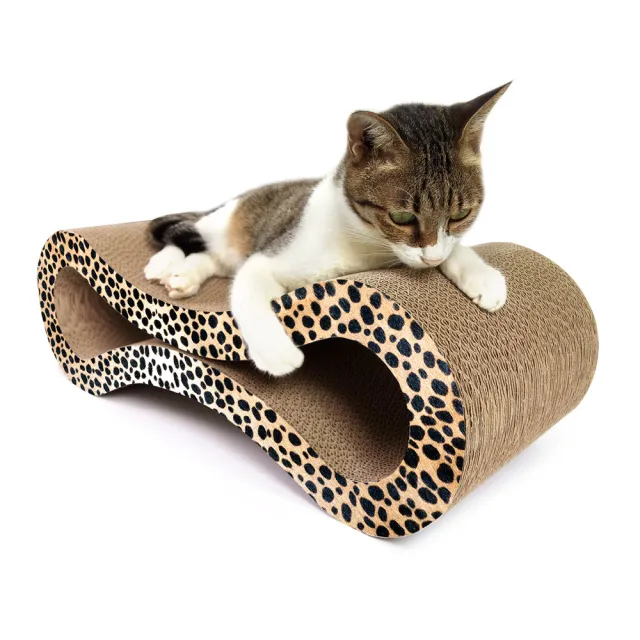 Home Simple Corrugated Cat Scratch Board Leopard - Shop at LoveMi