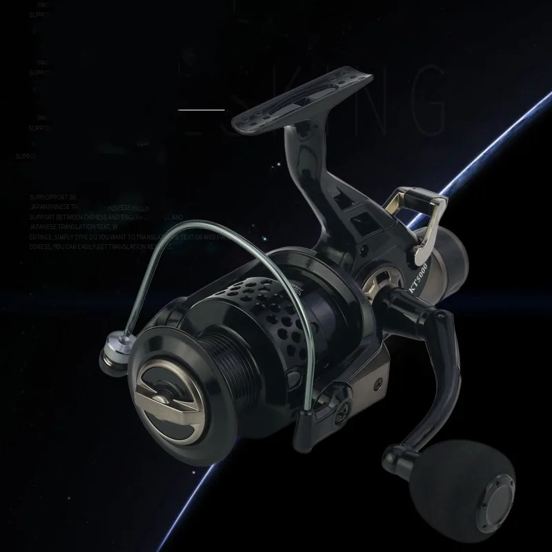 Metal Head Front and Rear Brake Fishing Reel