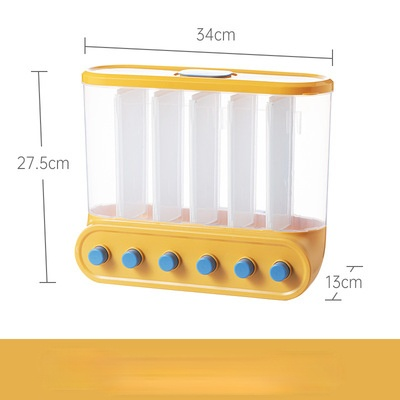 Title 8, Muur gemonteerde opslagbox voor volkoren rijst,...