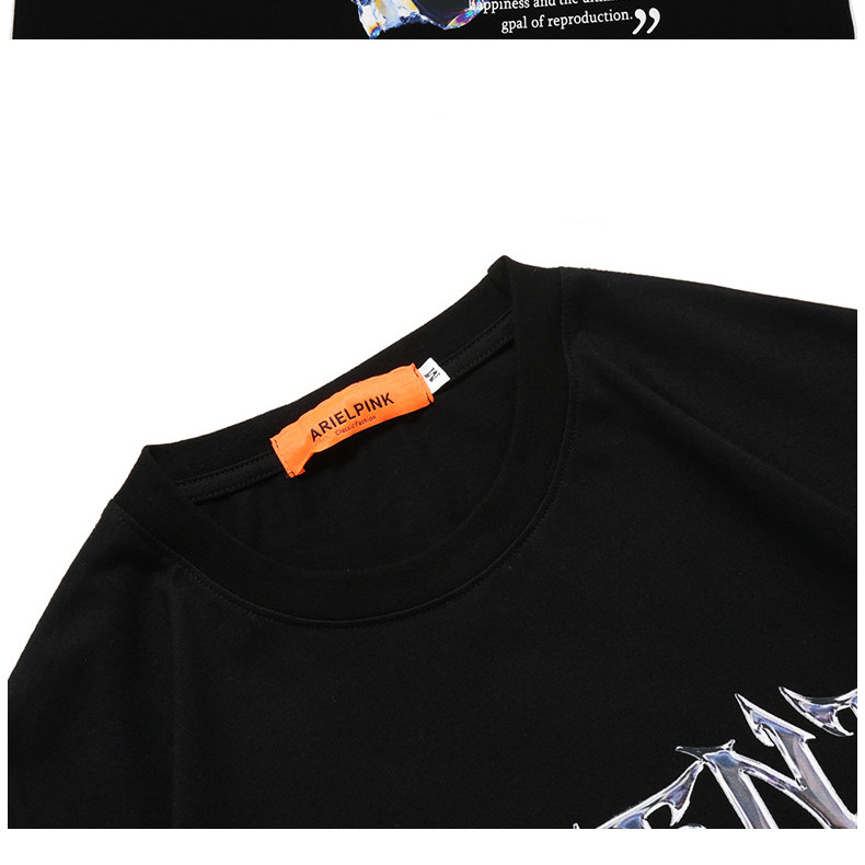 Loose Fitting Short Sleeve Pullover Crew Neck Youth T-shirt