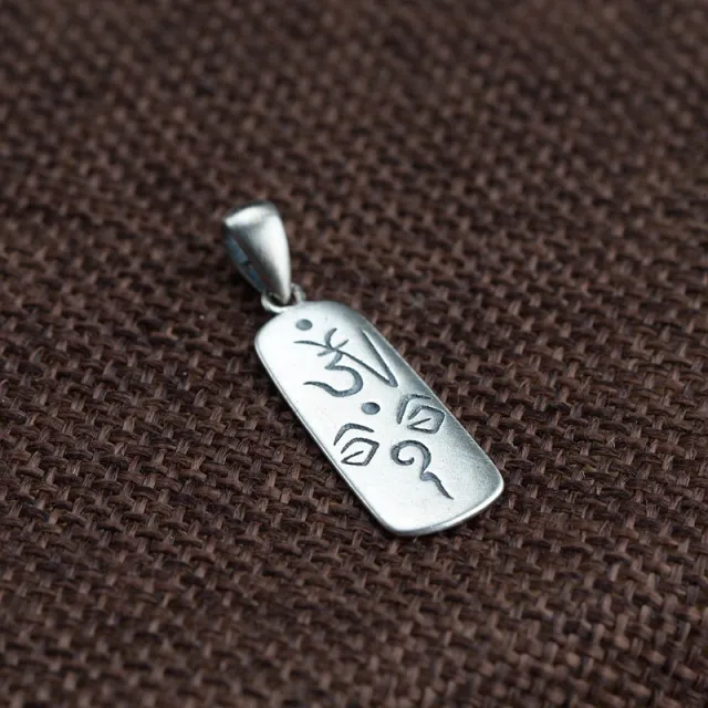 S925 Silver Retro Thai Silver Diy Hand Bracelet Pendant Silver - Shop at LoveMi