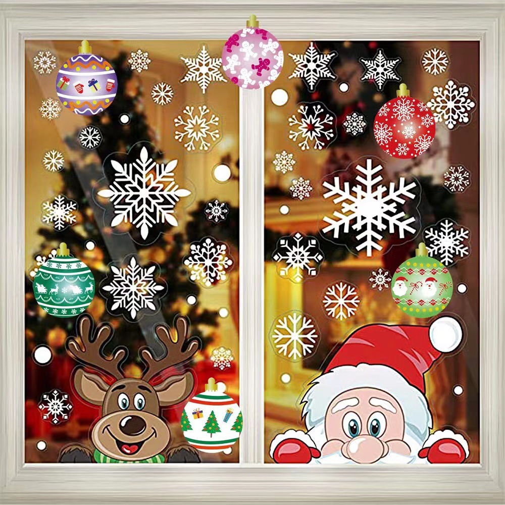 Christmas Holiday Decoration Gift Series Self-adhesive